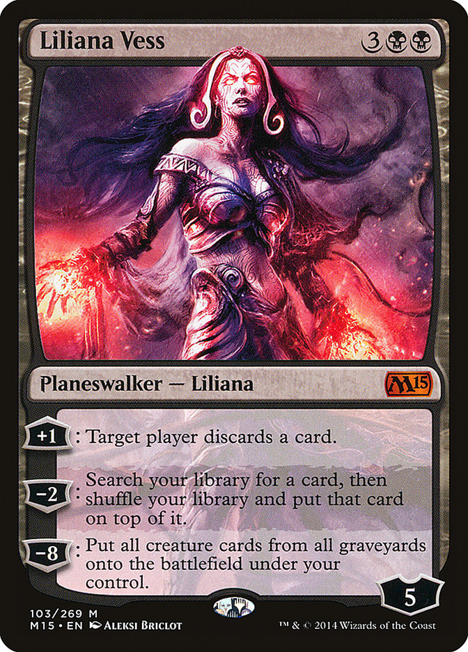 Liliana Vess [Magic 2015] | Card Citadel
