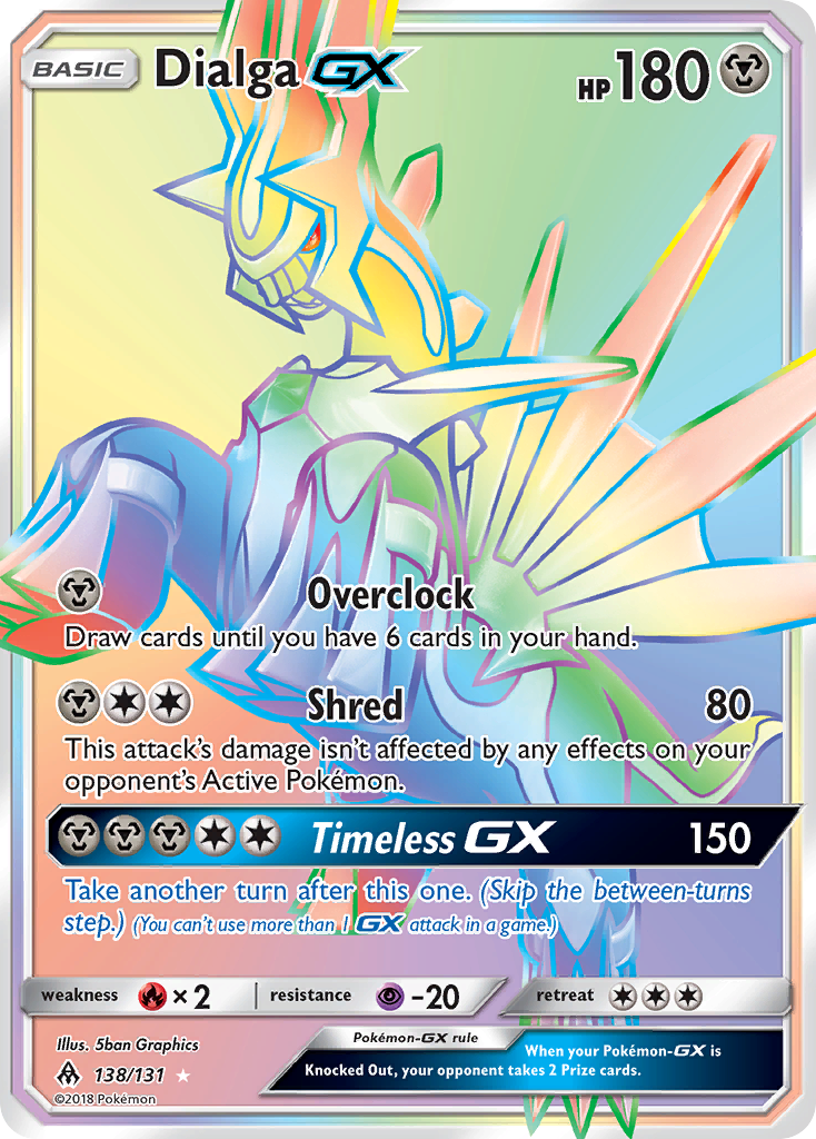 Dialga GX (138/131) [Sun & Moon: Forbidden Light] | Card Citadel