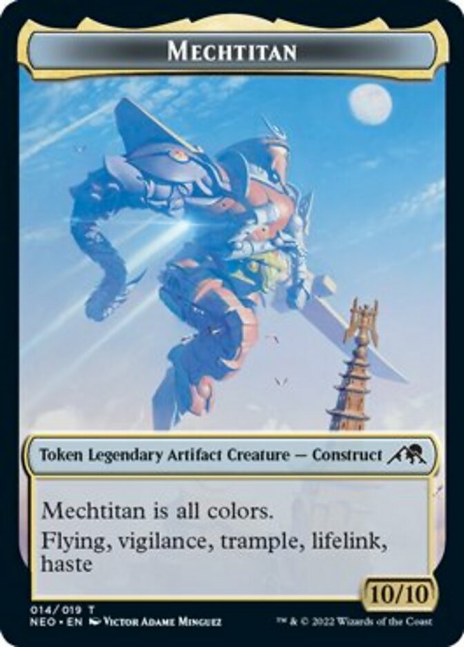 Mechtitan Token [Kamigawa: Neon Dynasty Tokens] | Card Citadel