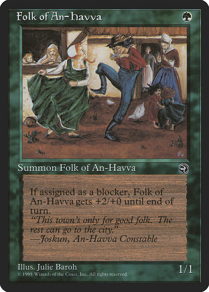 Folk of An-Havva (Joskun Flavor Text) [Homelands] | Card Citadel