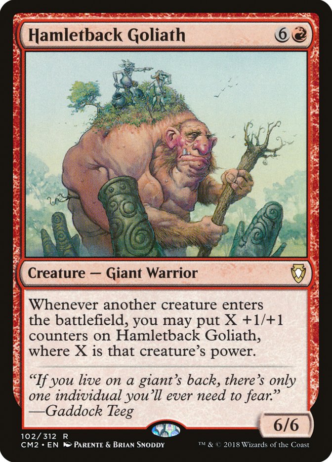 Hamletback Goliath [Commander Anthology Volume II] | Card Citadel