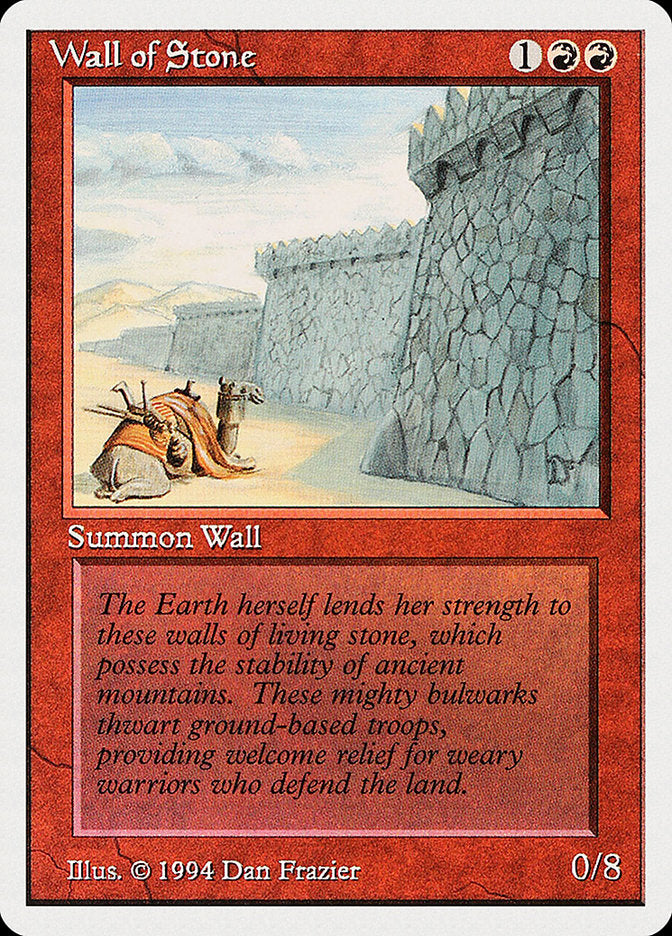 Wall of Stone [Summer Magic / Edgar] | Card Citadel