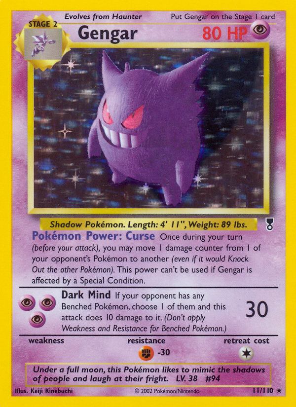 Gengar (11/110) [Legendary Collection] | Card Citadel