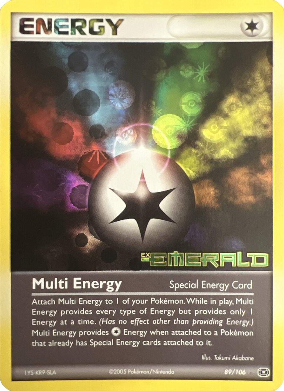 Multi Energy (89/106) (Stamped) [EX: Emerald] | Card Citadel