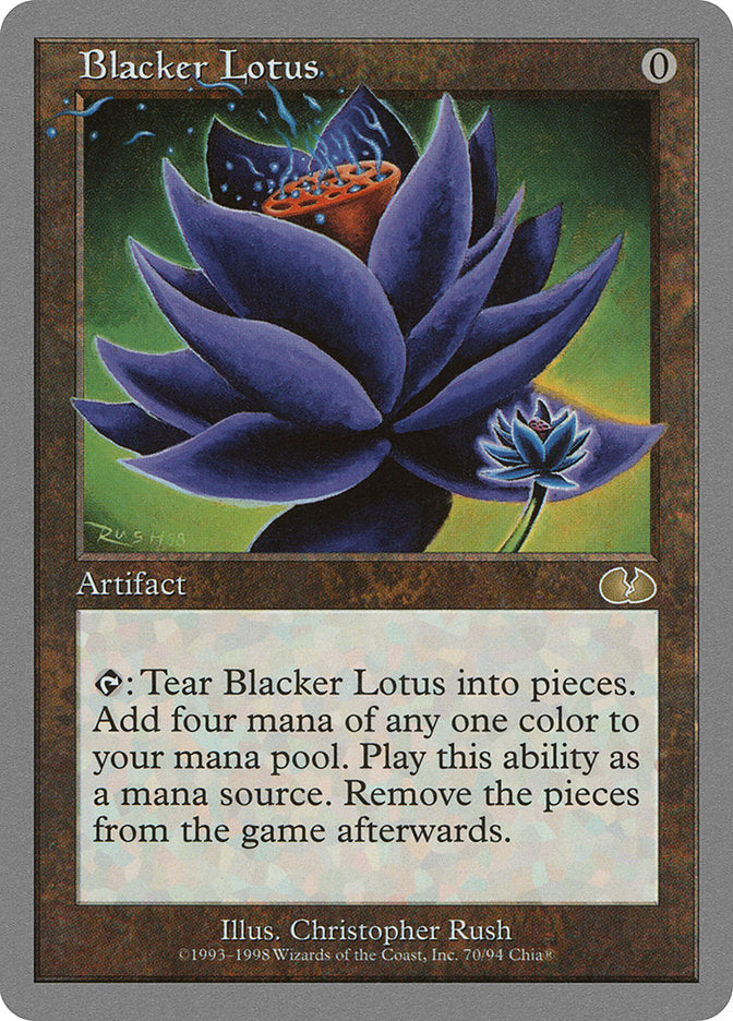 Blacker Lotus [Unglued] | Card Citadel