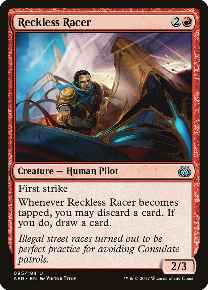 Reckless Racer [Aether Revolt] | Card Citadel