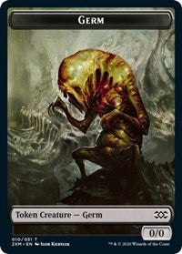 Germ // Human Soldier Double-sided Token [Double Masters Tokens] | Card Citadel