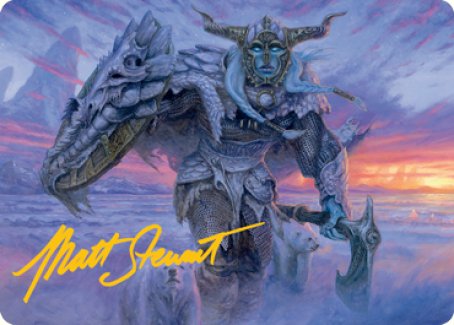 Frost Giant Art Card (Gold-Stamped Signature) [Dungeons & Dragons: Adventures in the Forgotten Realms Art Series] | Card Citadel