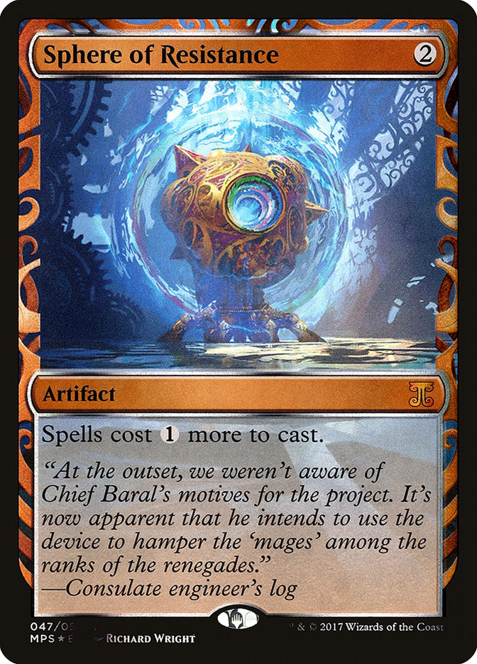Sphere of Resistance [Kaladesh Inventions] | Card Citadel