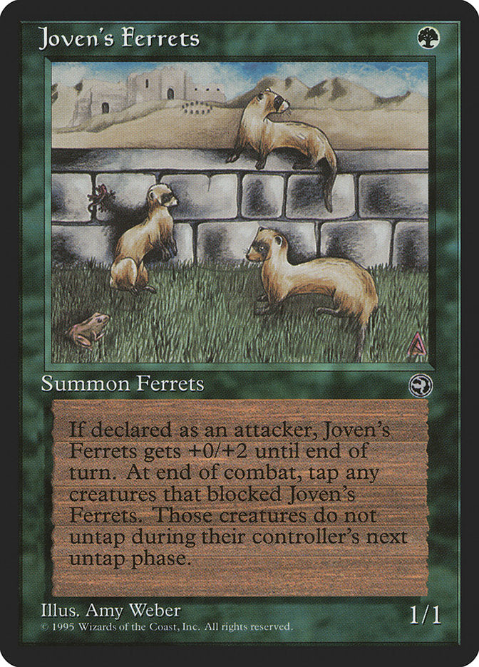 Joven's Ferrets [Homelands] | Card Citadel