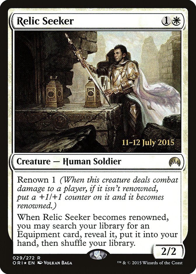 Relic Seeker [Magic Origins Promos] | Card Citadel
