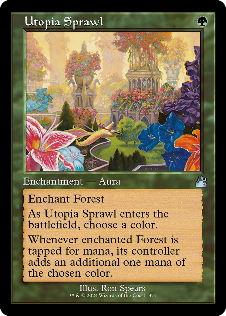 Utopia Sprawl (Retro Frame) [Ravnica Remastered] | Card Citadel