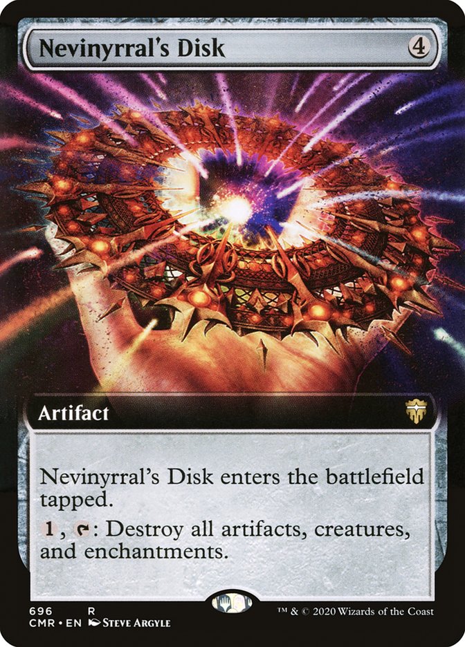 Nevinyrral's Disk (Extended Art) [Commander Legends] | Card Citadel