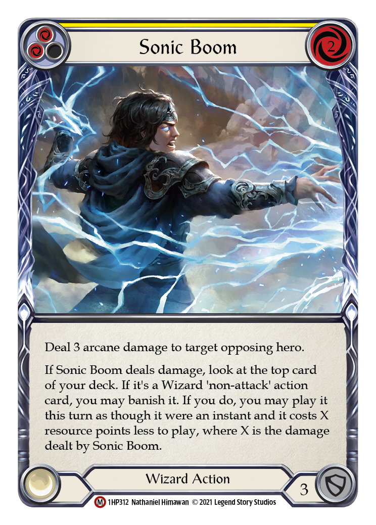 Sonic Boom [1HP312] | Card Citadel