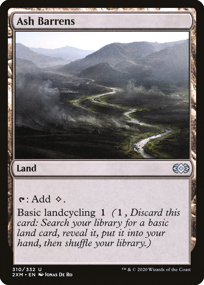 Ash Barrens [Double Masters] | Card Citadel