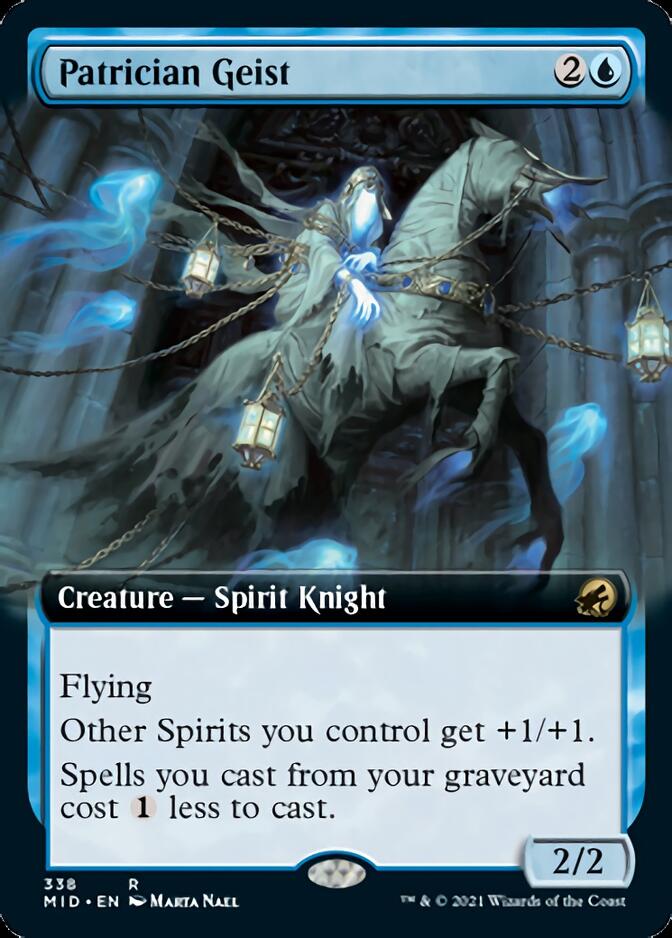 Patrician Geist (Extended) [Innistrad: Midnight Hunt] | Card Citadel