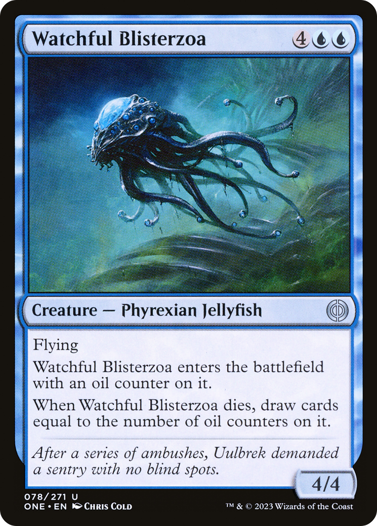 Watchful Blisterzoa [Phyrexia: All Will Be One] | Card Citadel