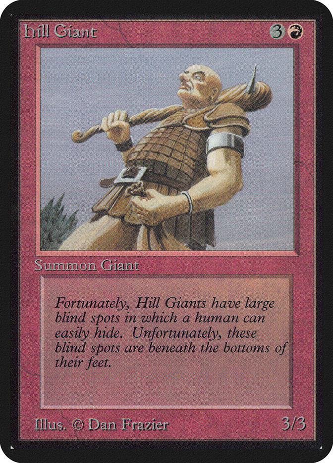Hill Giant [Limited Edition Alpha] | Card Citadel