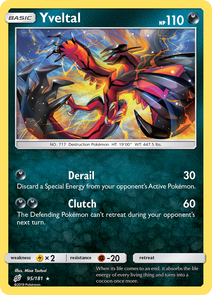 Yveltal (95/181) [Sun & Moon: Team Up] | Card Citadel