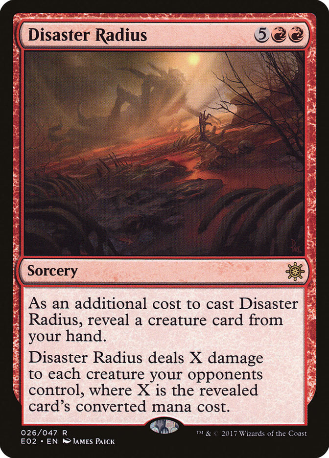 Disaster Radius [Explorers of Ixalan] | Card Citadel