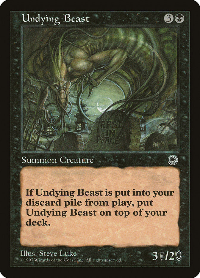 Undying Beast [Portal] | Card Citadel