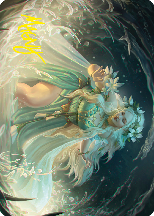 Goldberry, River-Daughter Art Card (Gold-Stamped Signature) [The Lord of the Rings: Tales of Middle-earth Art Series] | Card Citadel
