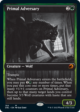 Primal Adversary [Innistrad: Double Feature] | Card Citadel