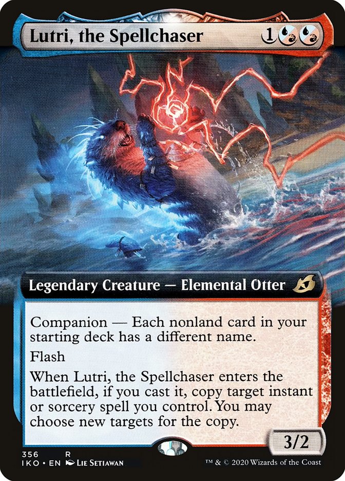 Lutri, the Spellchaser (Extended Art) [Ikoria: Lair of Behemoths] | Card Citadel