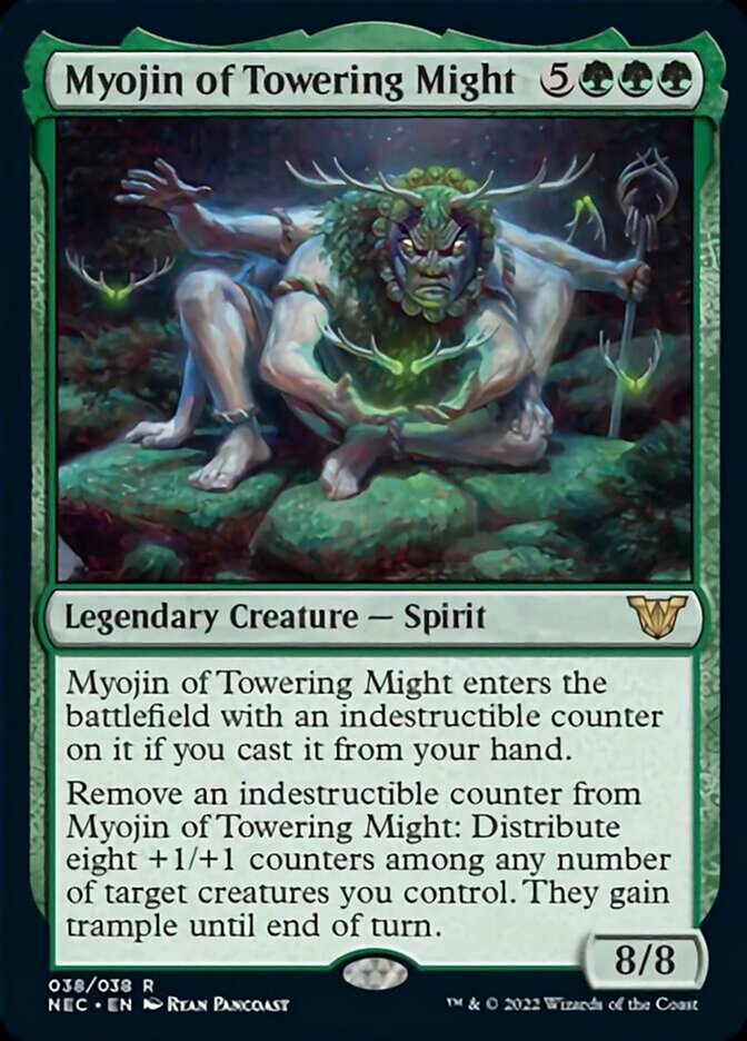 Myojin of Towering Might [Kamigawa: Neon Dynasty Commander] | Card Citadel