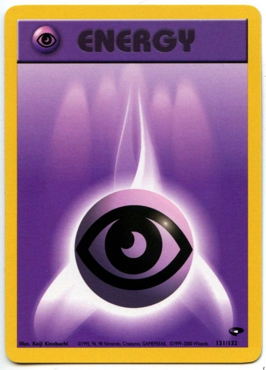 Psychic Energy (131/132) [Gym Heroes Unlimited] | Card Citadel