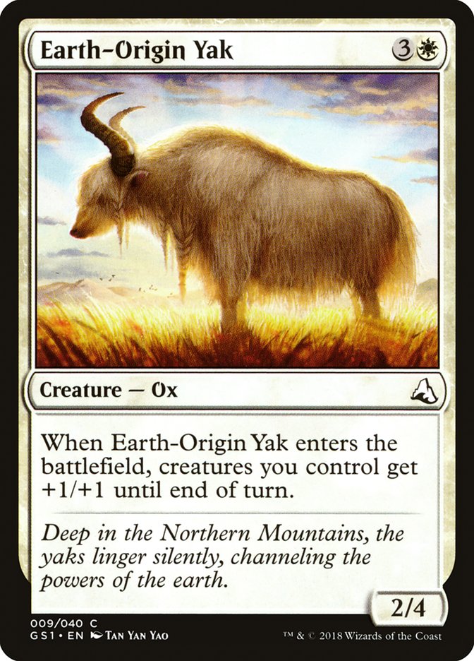 Earth-Origin Yak [Global Series Jiang Yanggu & Mu Yanling] | Card Citadel