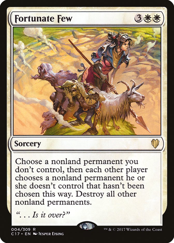 Fortunate Few [Commander 2017] | Card Citadel