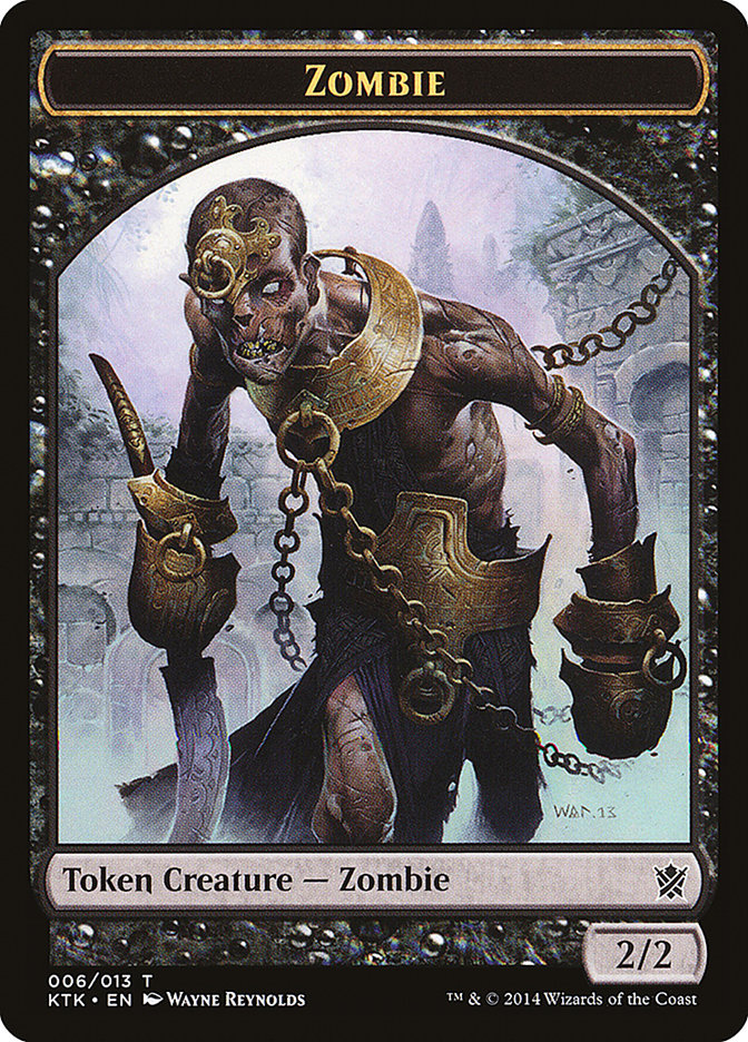 Zombie [Khans of Tarkir Tokens] | Card Citadel