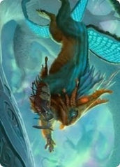 Toski, Bearer of Secrets Art Card [Kaldheim: Art Series] | Card Citadel