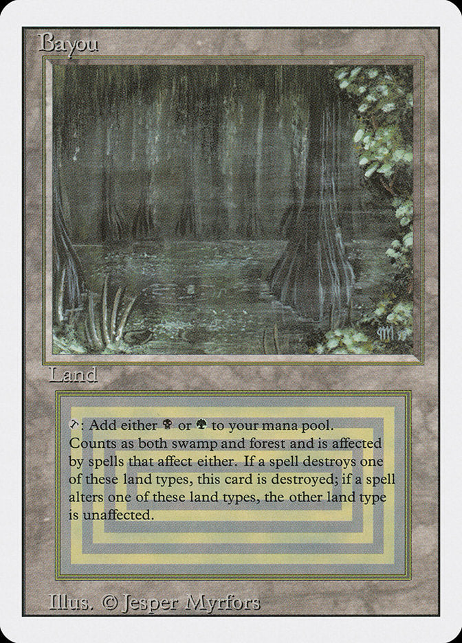 Bayou [Revised Edition] | Card Citadel