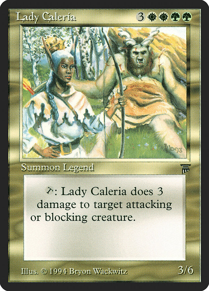 Lady Caleria [Legends] | Card Citadel