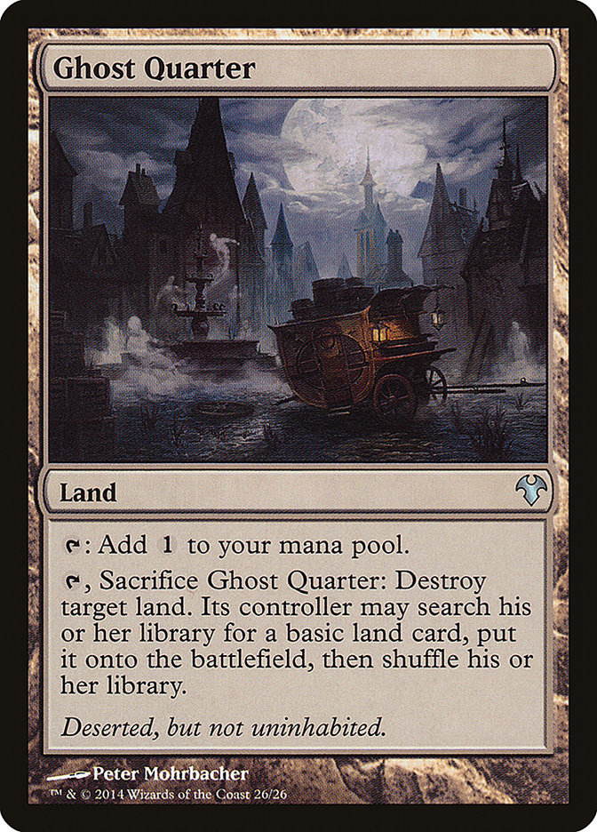 Ghost Quarter [Modern Event Deck 2014] | Card Citadel