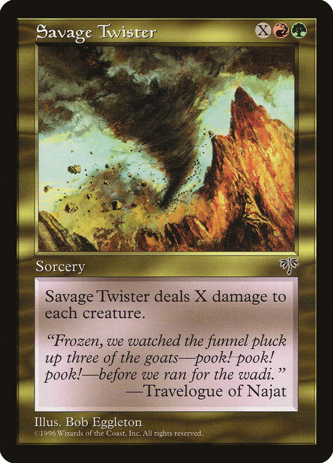 Savage Twister [Mirage] | Card Citadel