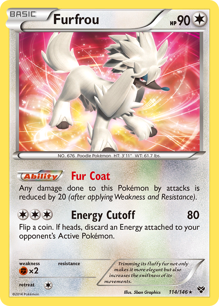 Furfrou (114/146) [XY: Base Set] | Card Citadel