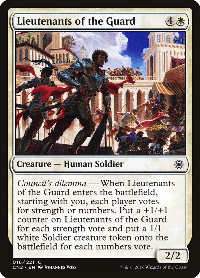 Lieutenants of the Guard [Conspiracy: Take the Crown] | Card Citadel