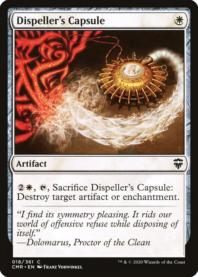 Dispeller's Capsule [Commander Legends] | Card Citadel