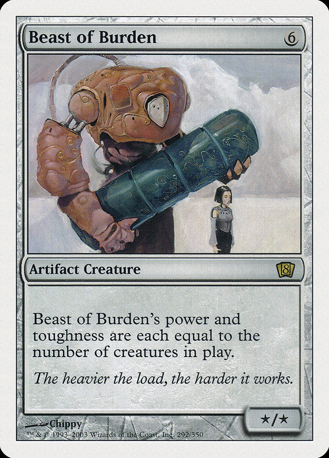 Beast of Burden [Eighth Edition] | Card Citadel