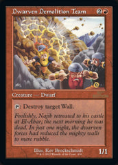 Dwarven Demolition Team (Retro) [30th Anniversary Edition] | Card Citadel