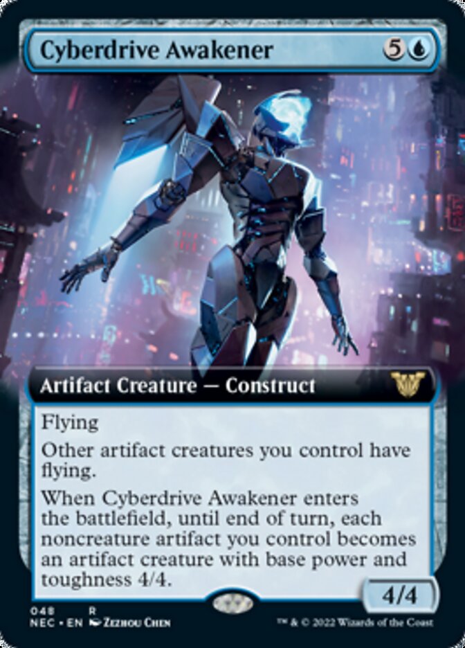 Cyberdrive Awakener (Extended) [Kamigawa: Neon Dynasty Commander] | Card Citadel