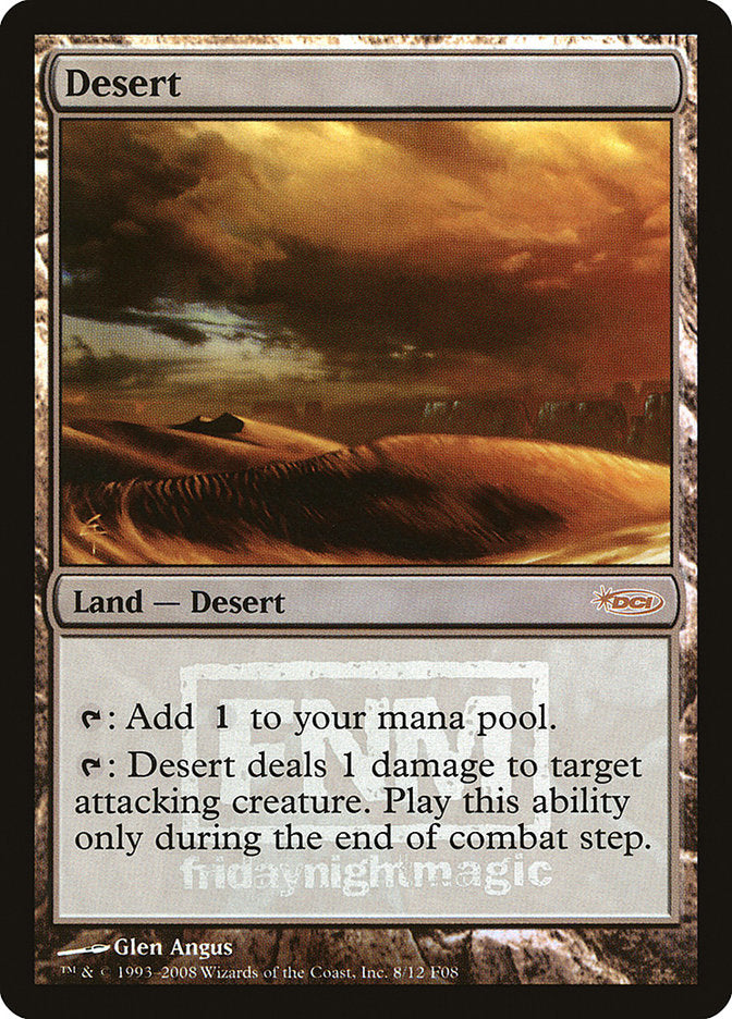 Desert [Friday Night Magic 2008] | Card Citadel