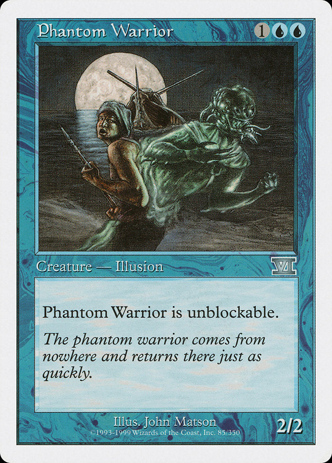 Phantom Warrior [Classic Sixth Edition] | Card Citadel