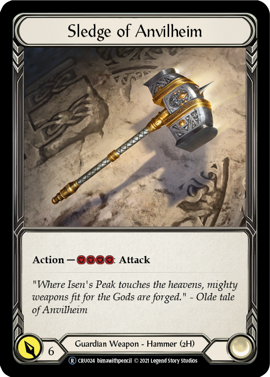 Sledge of Anvilheim [CRU024] Unlimited Normal | Card Citadel