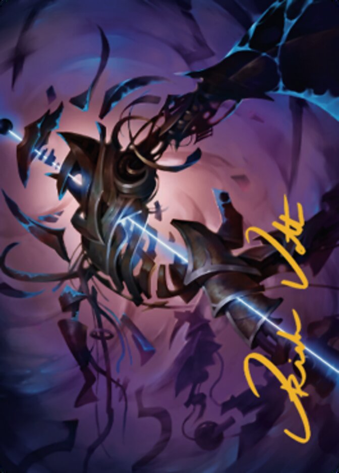 Defabricate Art Card (Gold-Stamped Signature) [The Brothers' War Art Series] | Card Citadel