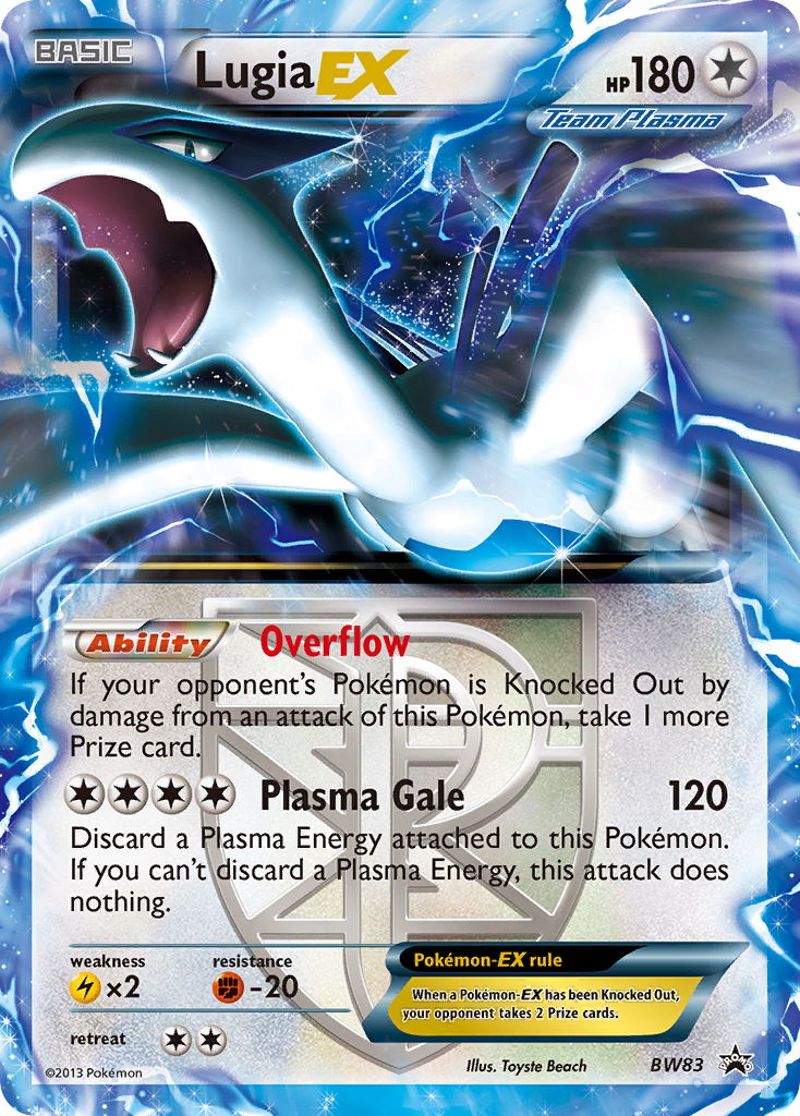 Lugia EX (BW83) [Black & White: Black Star Promos] | Card Citadel