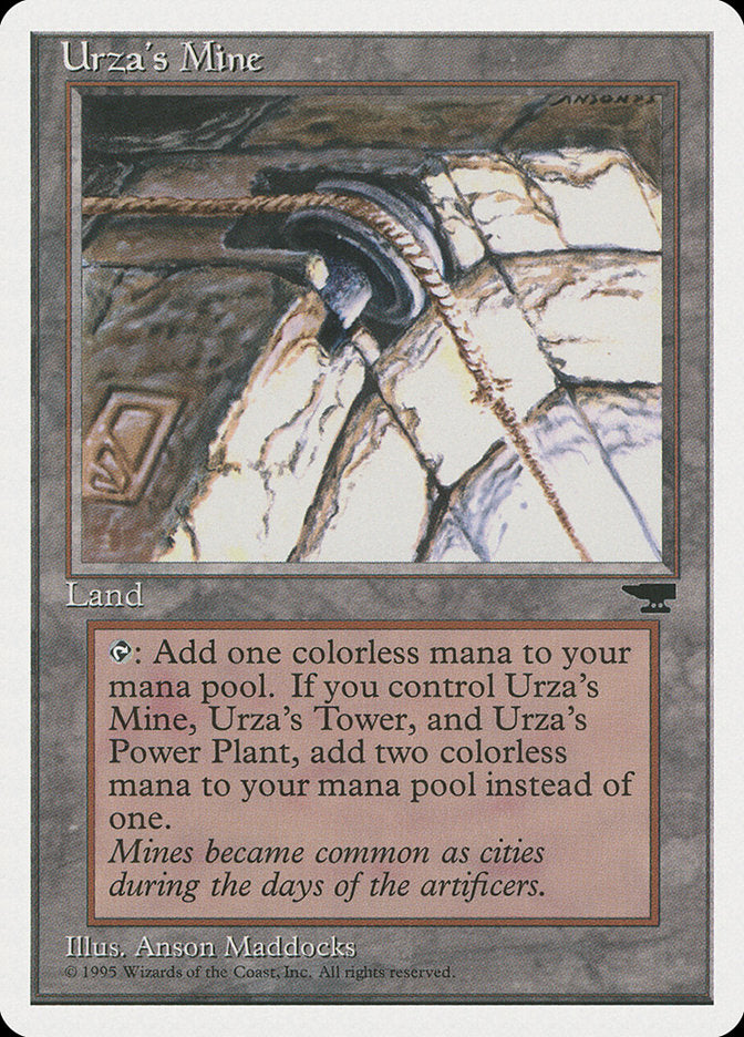 Urza's Mine (Pulley Embedded in Stone) [Chronicles] | Card Citadel